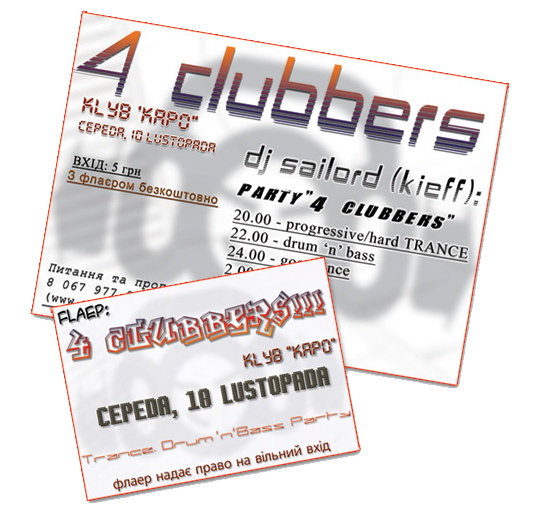 4 Clubbers